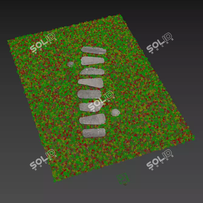 Garden Path 3D Models Chaos 3D model image 5