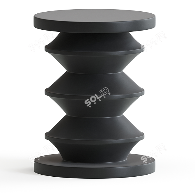 Alban Ondule Thilde Decor Set 3D model image 3