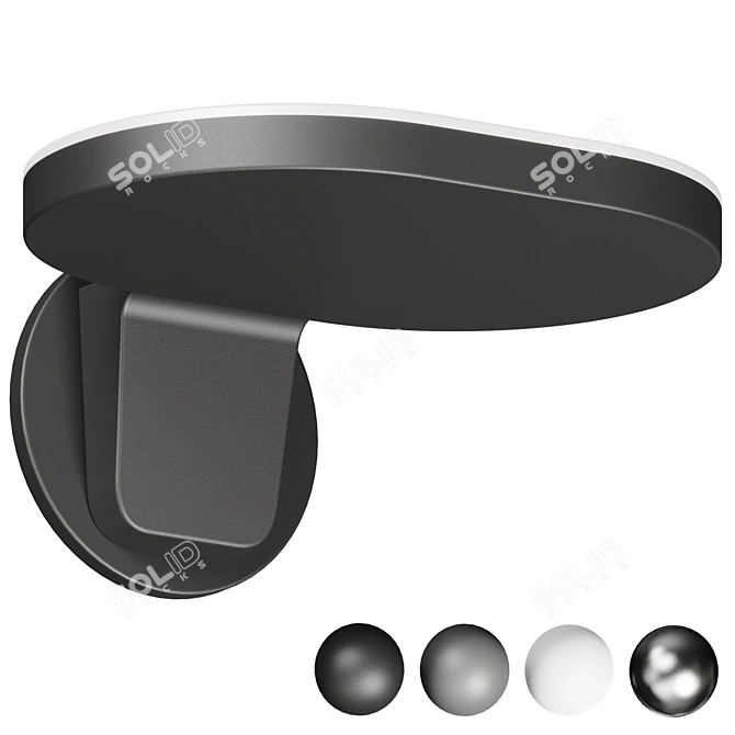 Oplight LED Wall Sconce 3D model image 1