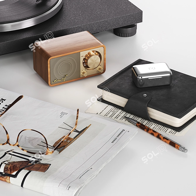 Modern Music-Inspired Home Decor 3D model image 2