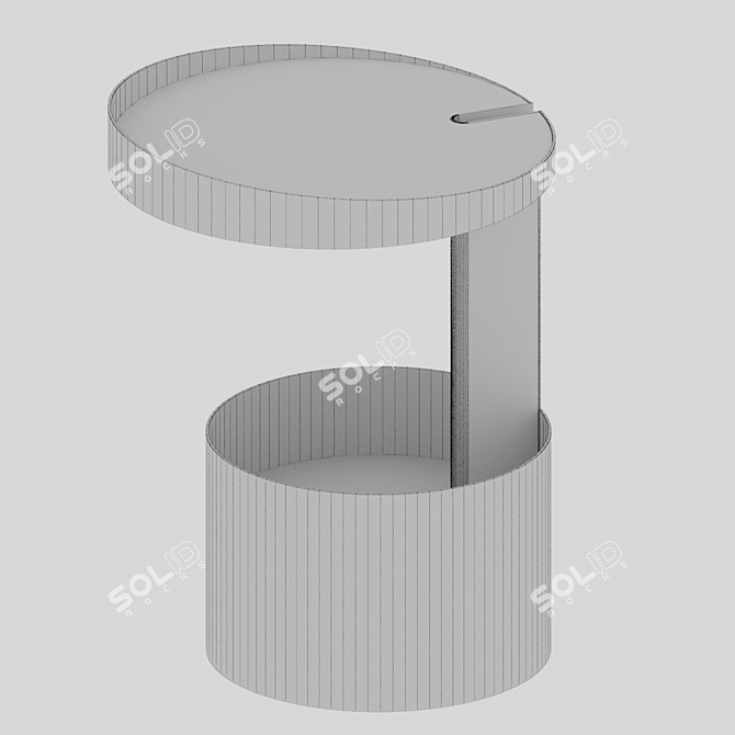 Basso Coffee Table модный дизайн 3D model image 3