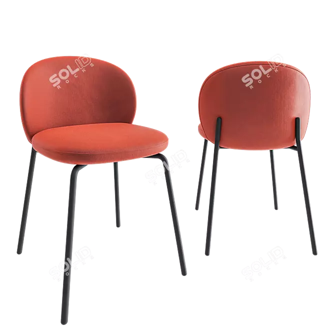 Modern Dining Set: Ottawa & Princeton 3D model image 5