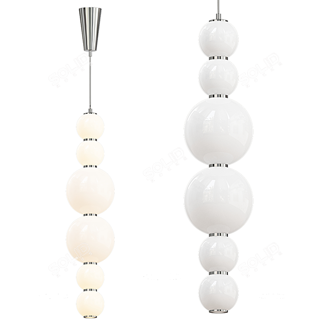 Sleek Modern 3D Model 3D model image 1