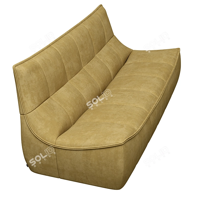 Retro Chic Montis Florence Sofa 3D model image 3