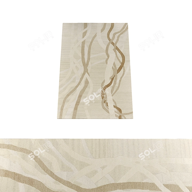 High-Res Rugs Set Bundle 3D model image 2