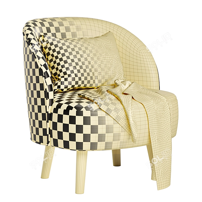 Bayron Lounge Chair Sets 3D model image 6