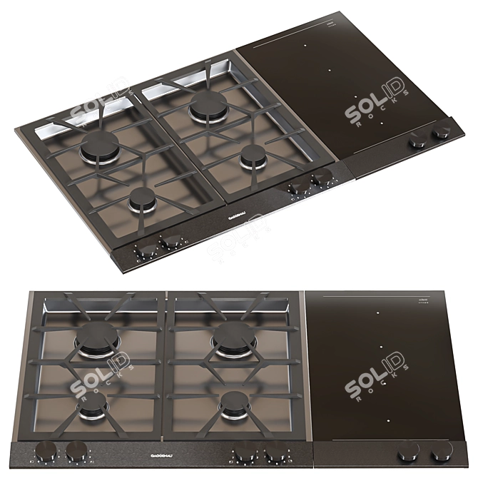 Gaggenau Appliance Set Collection 3D model image 4