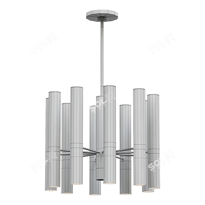 Granville II Suspension Lamp 3D model image 3