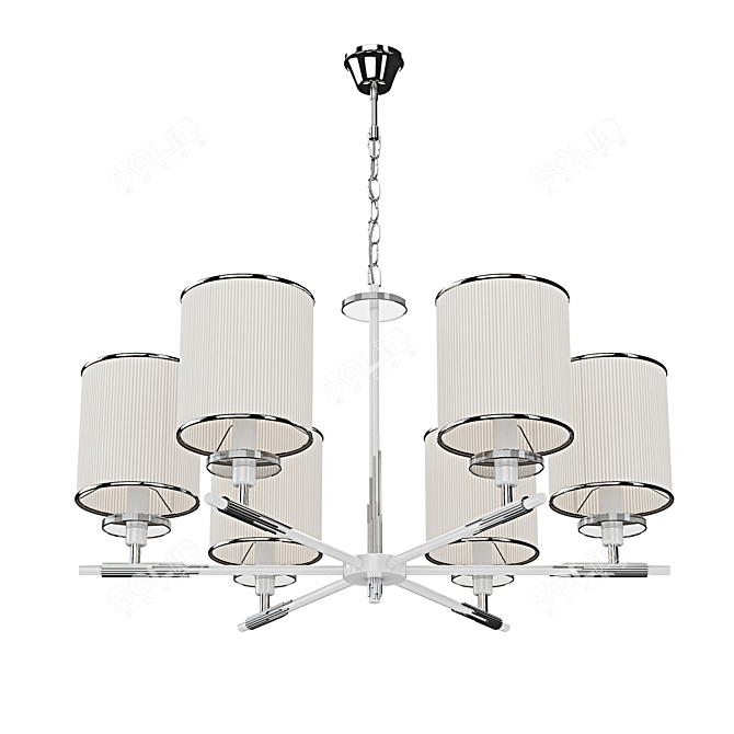 Modern Premium Escada Chandelier 3D model image 1