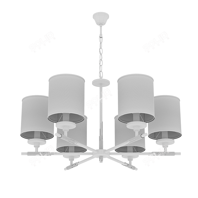 Modern Premium Escada Chandelier 3D model image 2