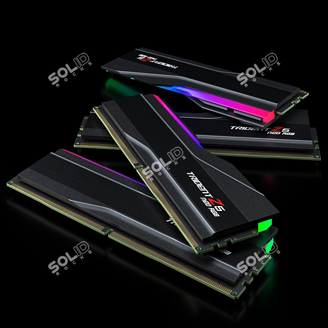 G.Skill Trident Z5 RGB RAM 3D model image 4