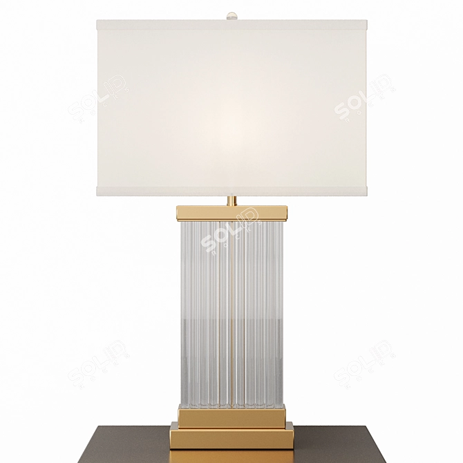 Luxury Table Lamp Rorey 3D model image 2