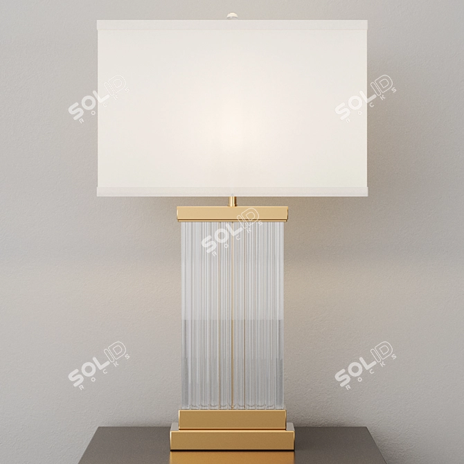 Luxury Table Lamp Rorey 3D model image 6