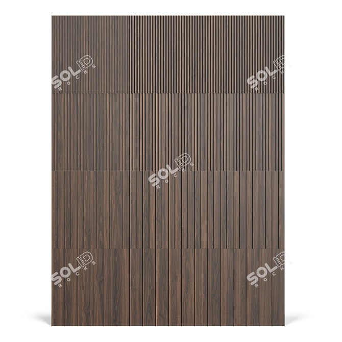 RITMO Wall Panels Collection 3D model image 1