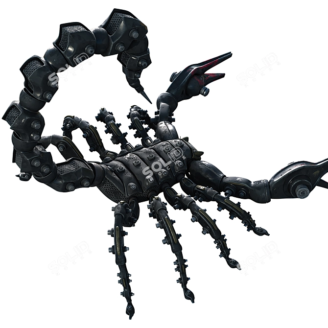 Scorpion Robot Model 3D model image 2