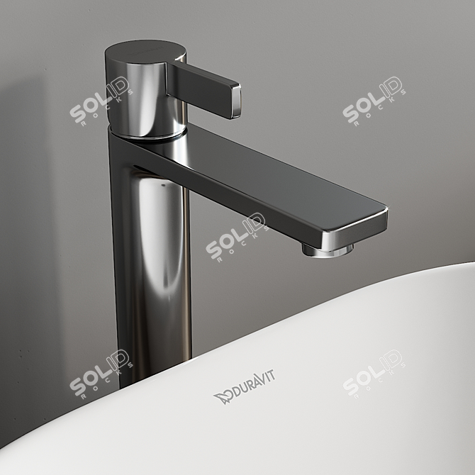 Sleek D-Neo Vanity Set 3D model image 4