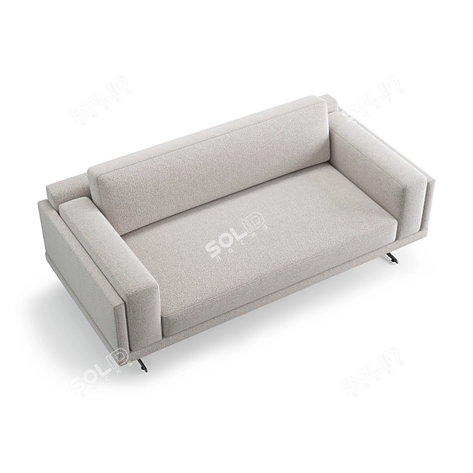 Floating Pike Modular Sofa 3D model image 3