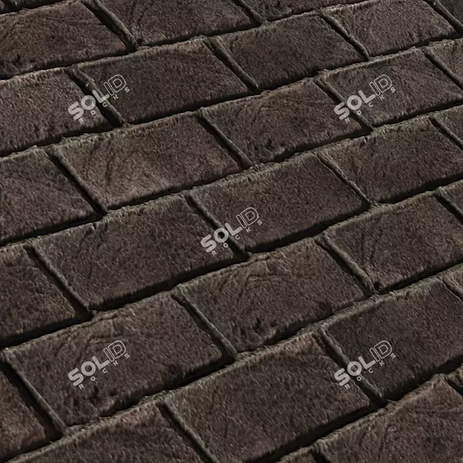  Natural Terrakotta Brick Texture Pack 3D model image 5