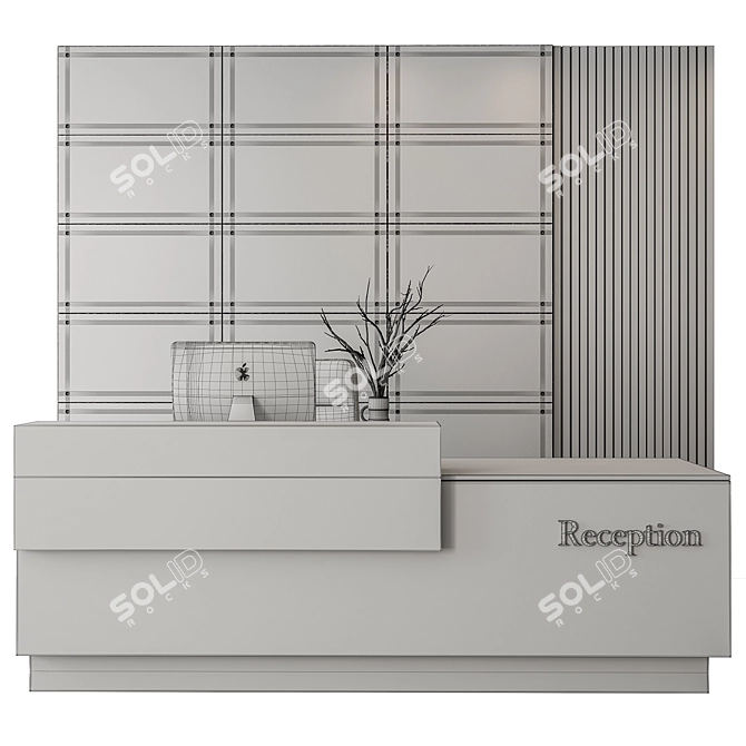 Topiary Ball Outdoor Plants 3D model image 4