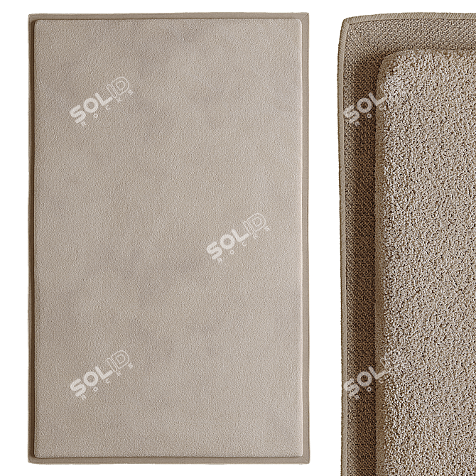 Studioilse Tufted Rug Set 3D model image 2