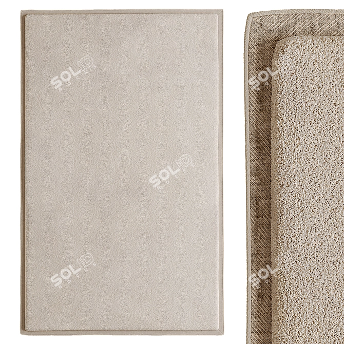 Studioilse Tufted Rug Set 3D model image 15