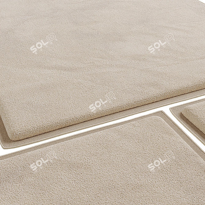 Studioilse Tufted Rug Set 3D model image 17