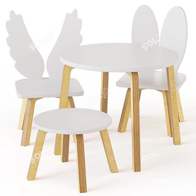  Millwood Kids Furniture Set 3D model image 3