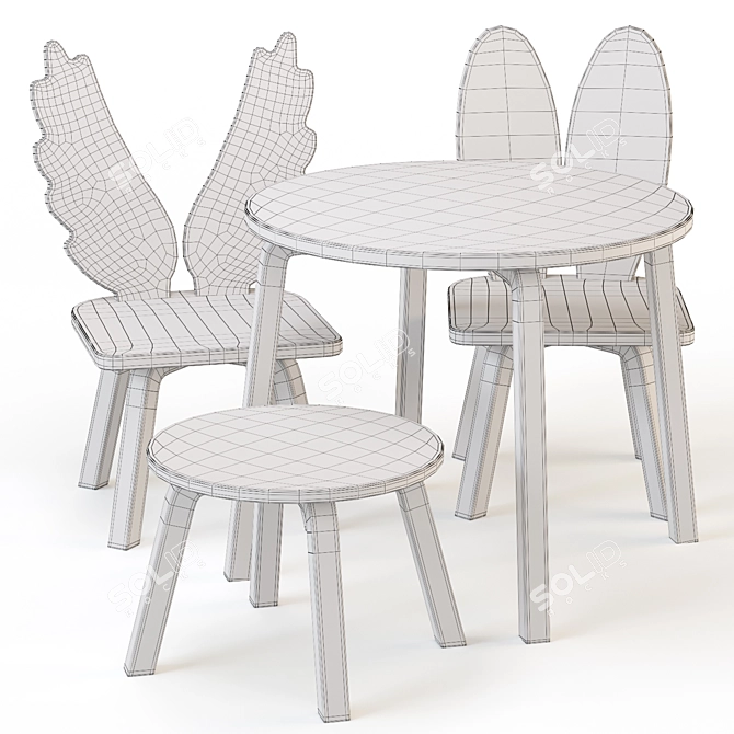  Millwood Kids Furniture Set 3D model image 5