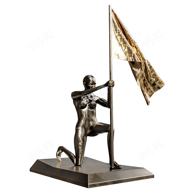 Contemporary Sculpture Model 2016 3D model image 1