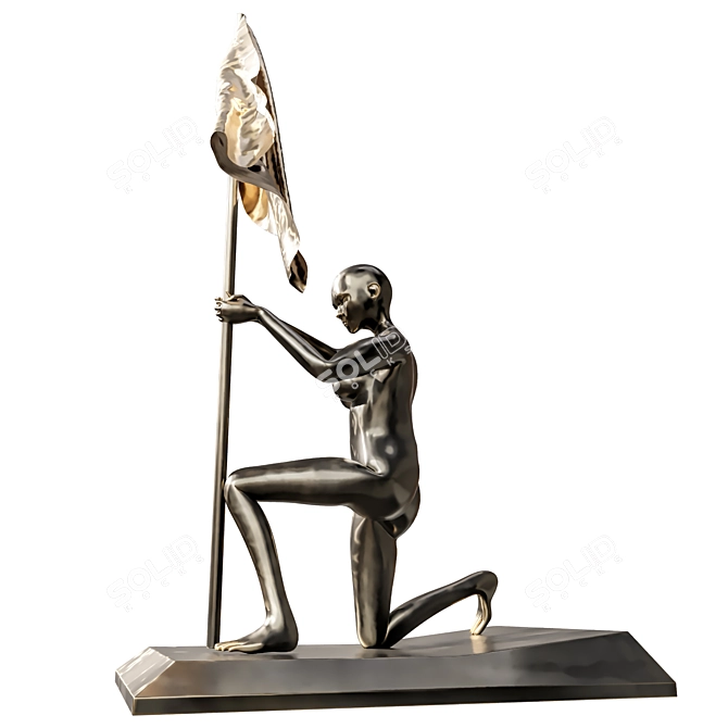 Contemporary Sculpture Model 2016 3D model image 2