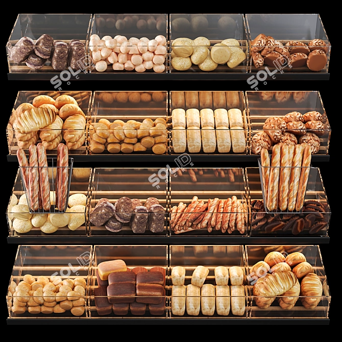 Bread Rack 3D Models Archive 3D model image 1