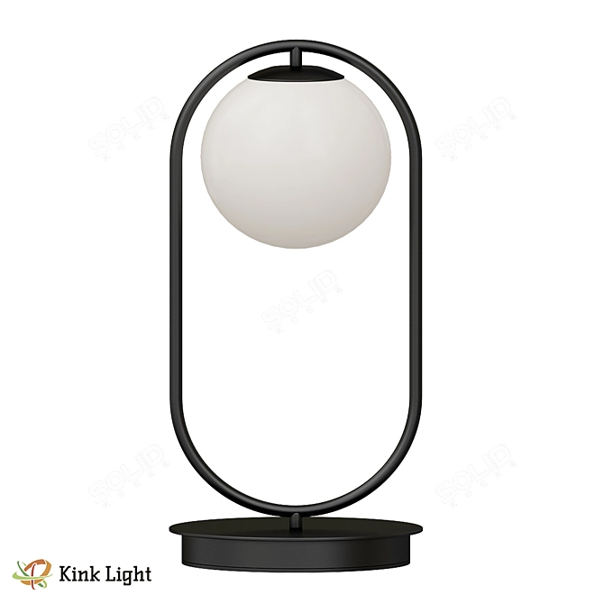 Kentia Table Lamp Loft Style 3D model image 2