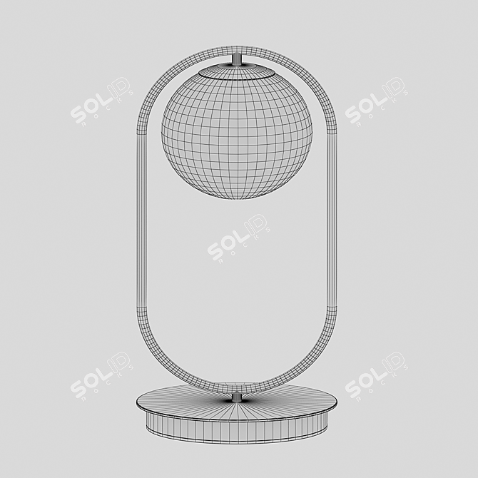 Kentia Table Lamp Loft Style 3D model image 3