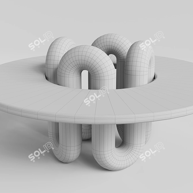 Studiotwentyseven Cosmic Low Table 3D model image 4