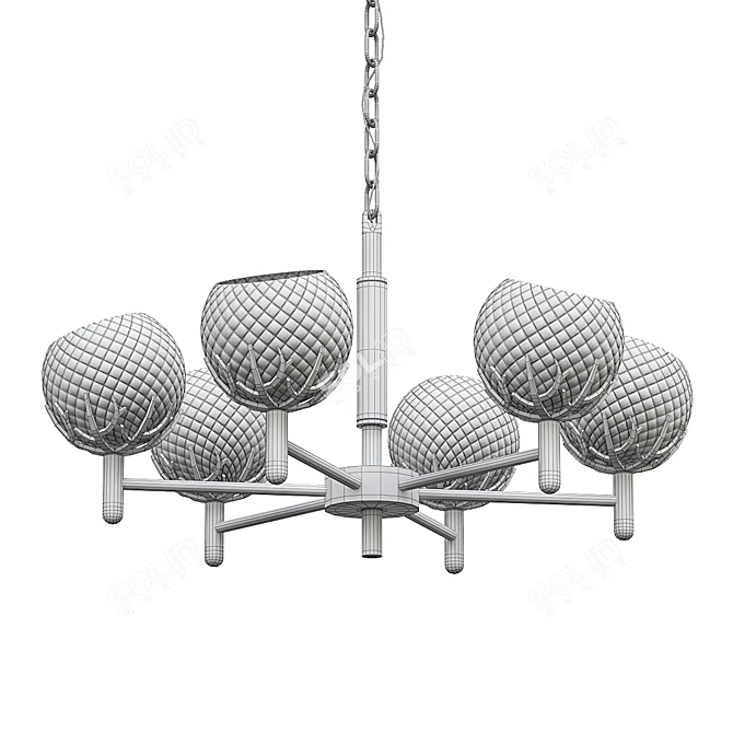 ImperiumLoft Chloe Pendant Light 3D model image 2