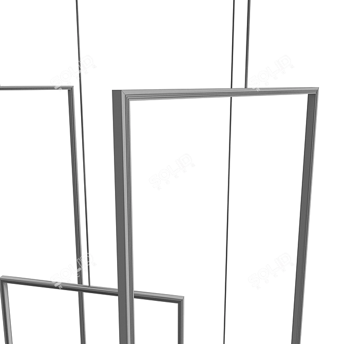 Title: QuadroNetto Elegance Fixture 3D model image 2