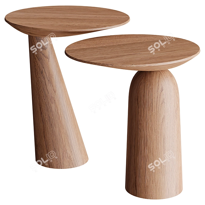 Bergen Coffee Table 3D model image 1