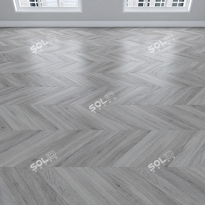 Oak Parquet - Three Designs 3D model image 4