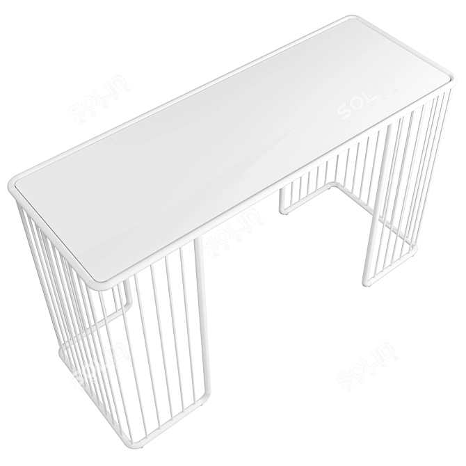 Luxury Marina Console Table 3D model image 4