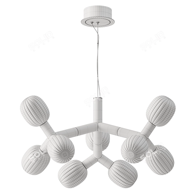 Falkmar Modern Designer Lamp 2015 3D model image 3