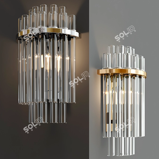 Chapman & Myers Beckett Sconce 3D model image 3