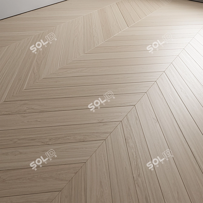 Versatile Oak Floor Textures Set 3D model image 2