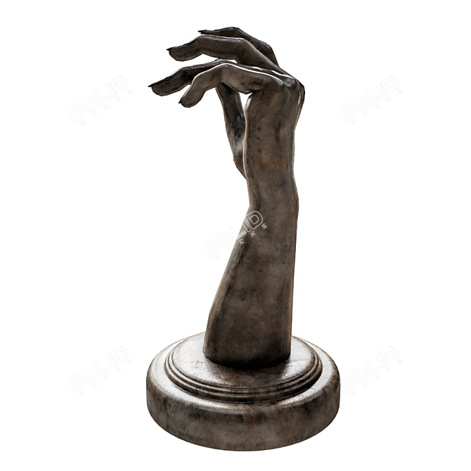 Hand Sculpture Model 2016 3D model image 4