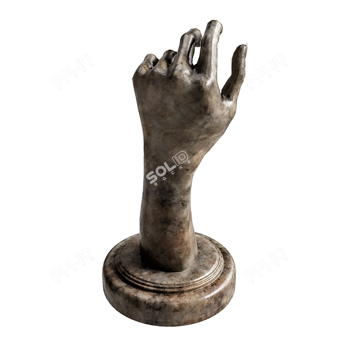 Hand Sculpture Model 2016 3D model image 5