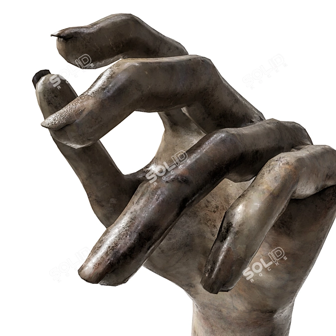 Hand Sculpture Model 2016 3D model image 6