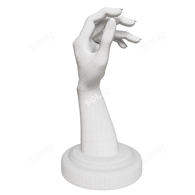 Hand Sculpture Model 2016 3D model image 7