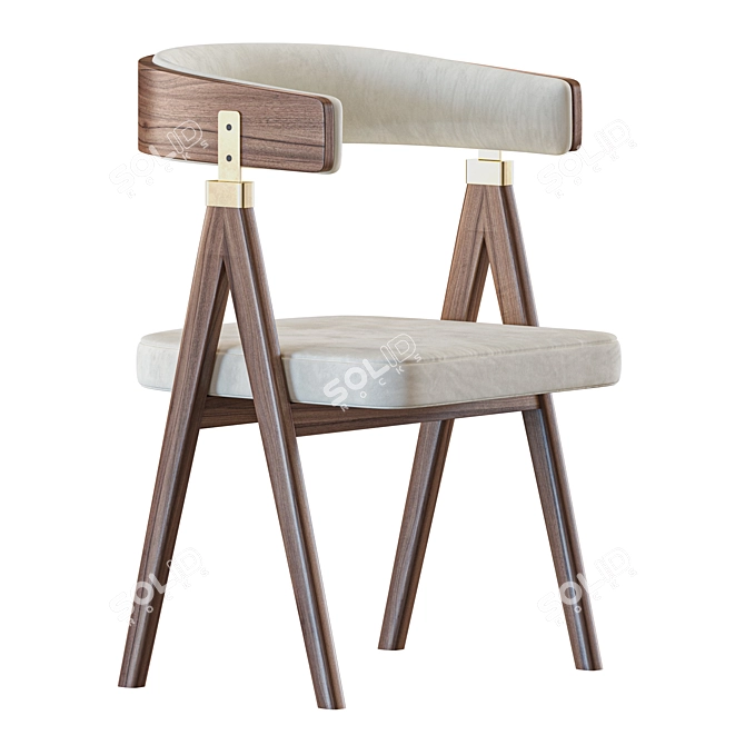 Modern Contemporary Armchair by Floyd 3D model image 2