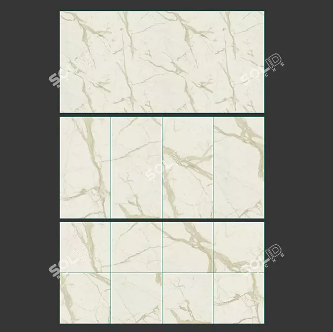 Maximum Marmi Taxos Ceramic Tile 3D model image 4