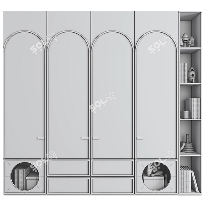 Modern Furniture Set 2013 3D model image 3