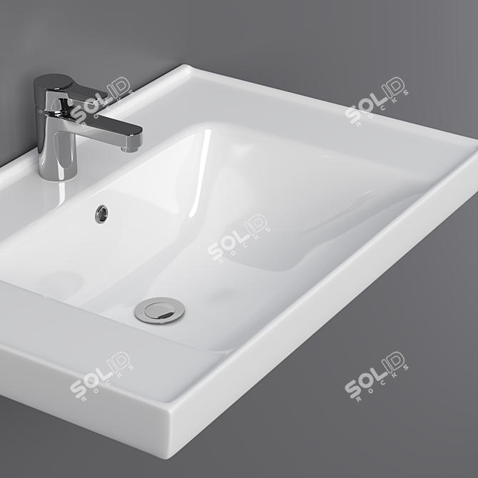 Grace Sink in 3 Sizes 3D model image 8